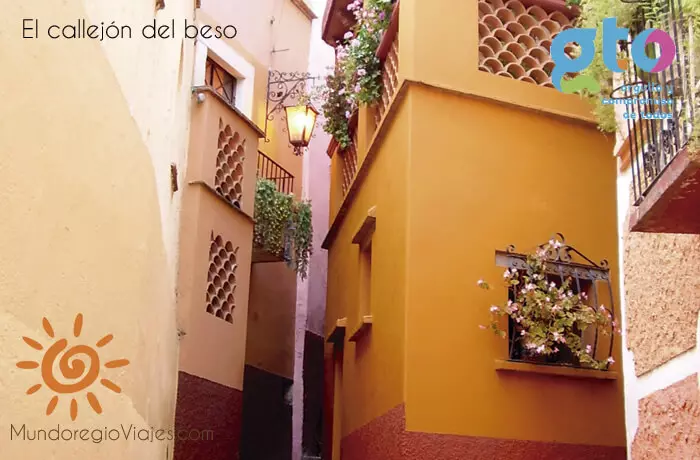 Leyenda del Callejón del Beso en Guanajuato Mundoregio Viajes Monterrey