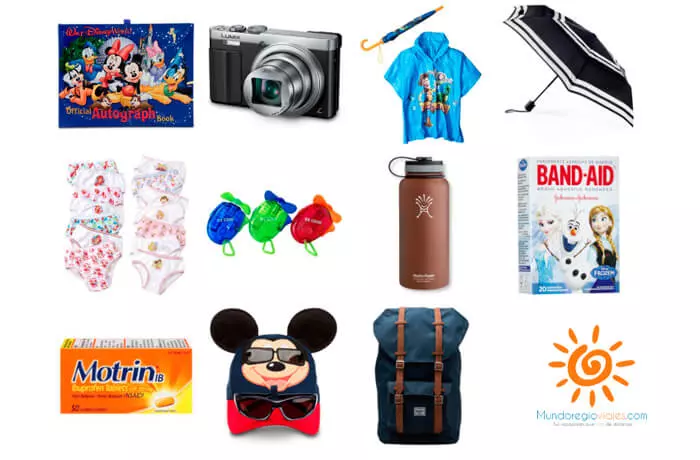 Cosas esenciales para llevar a Disney con Mudnoregio Viajes Monterrey