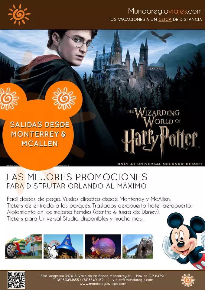 Viajes a Orlando (Universal Studios & Disney) con Mundoregio Viajes